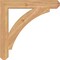 Ekena Millwork Thorton Craftsman Smooth Bracket, Western Red Cedar, 3 1/2"W x 26"D x 26"H BKT04X26X26THR04SWR - alternate 2